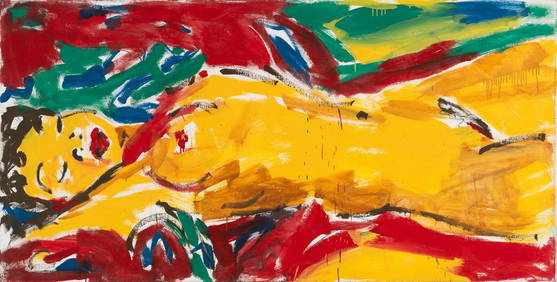 Luciano Castelli (American/Swiss, b. 1951) Yellow Girl - Naked Love, 1982-83 (1 of 4)