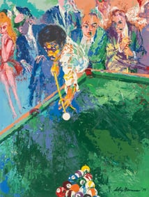 LeRoy Neiman (American, 1921-2012) Black Break, 1973