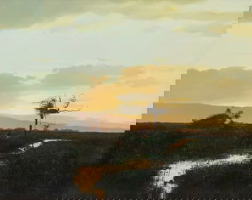 Michael Coleman (American, b. 1946) Indian Encampment, 1972