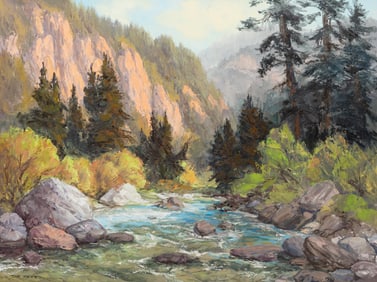 Bill Freeman (American, b. 1927) Mountain Wonderland