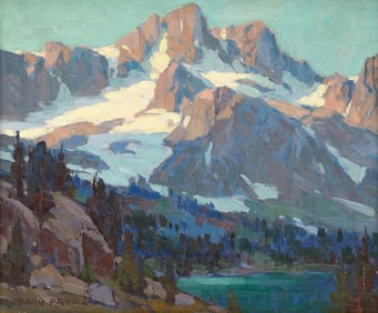 Edgar Payne (American, 1883-1947) Rugged Slopes
