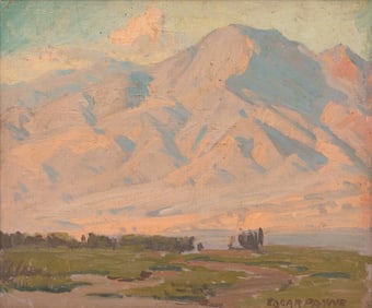 Edgar Alwin Payne (American, 1883-1947) Shadows at Dusk