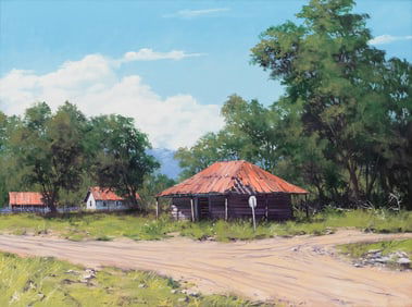 Michael Ome Untiedt (American, b. 1952) Hey, a Stop Sign Won't Do Any Good!, 2000