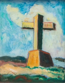 Alfred Morang (American, 1901-1958) Cross of the Martyrs
