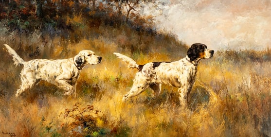 Percival Leonard Rosseau (American, 1859-1937) Rosseau's Ned and Bob, 1923