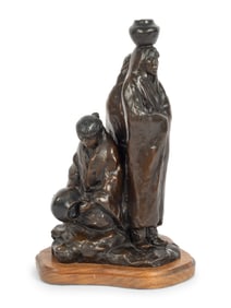 Glenna Goodacre (American, 1939-2020) Water Carriers, edition 19/99, 1992