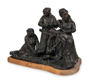 Glenna Goodacre (American, 1939 – 2020) Making Fry Bread, edition 1/20si