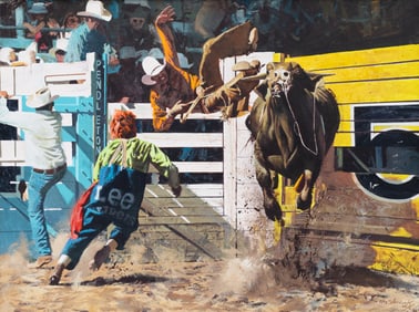Oleg Stavrowsky (American, 1927-2020) Rodeo