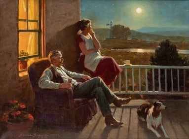 Duane Bryers (American, 1911-2012) Night Sounds, 1992