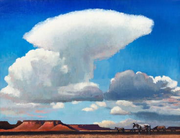 Gary Ernest Smith (American, b. 1942) Desert Thunderhead, 2012