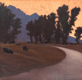 Duke Beardsley (American, b. 1969) Teton Sunset, 2004
