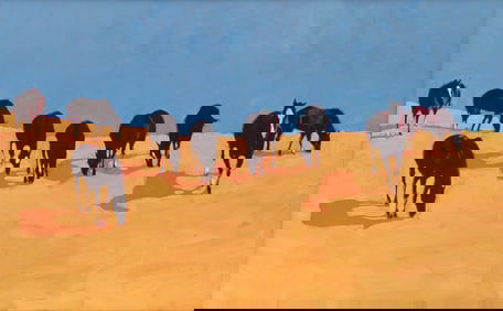Duke Beardsley (American, b. 1969) Broodmares, 2004