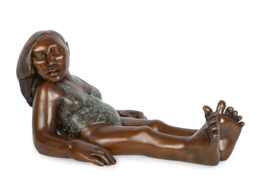 Roxanne Swentzell (Santa Clara, b. 1962) Bathing Beauty, edition 2/35