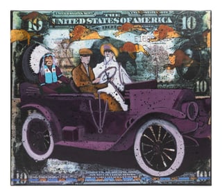 Stan Natchez (Shoshone/Tataviam, b. 1954) Buffalo Bill's Last Performance