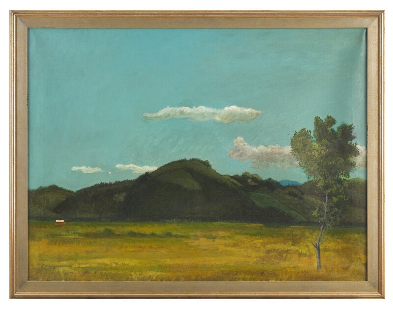 Morris Blackburn
(American, 1902-1979)
New Mexico Landscape, c. 1950s (1 of 2)