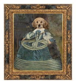 Thierry Poncelet (Belgian, b. 1946) The Infanta Retriever