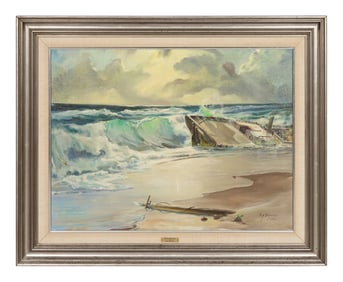 Kipp Soldwedel (American, 1913 - 1999) The Wreck of the Providencia on Palm Beach