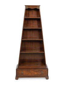 A Regency Style Mahogany Bookcase