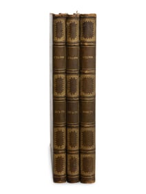 L'Eclipse Satirical Weekly Journal Bound in 3 Folios, Illustrations by Andre Gill