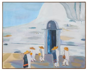 Jackie Carson (American, 20th Century) Cinco Amigos