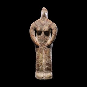 A Syrian Terracotta Female Figure