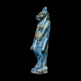 An Egyptian Lapis Lazuli Taweret