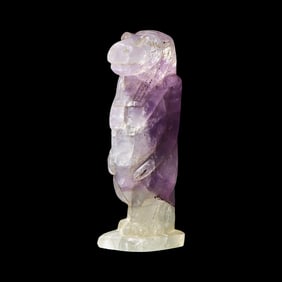 An Egyptian Amethyst Tawaret