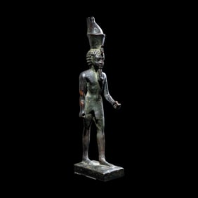 An Egyptian Bronze Neferhotep