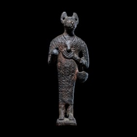An Egyptian Bronze Bastet