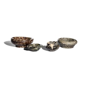 One Egyptian and Three Minoan Stone Bowls