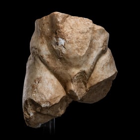 A Roman Marble Lower Torso of a Satyr