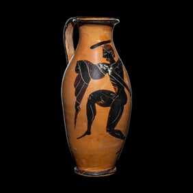 An Attic Black-Figured Olpe