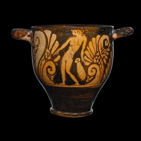 An Etruscan Red-Figured Skyphos