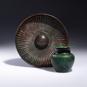 Two Greek Bronze Vessels