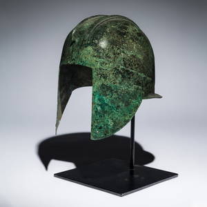 An Illyrian Bronze Helmet