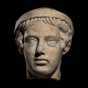 An Etruscan Head of an Ephebe