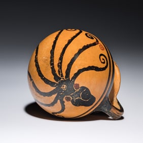 A Greek Black-Figured Mug with an Octopus