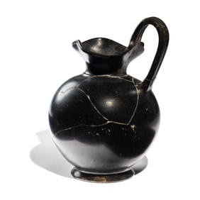 Etruscan Bucchero Oinochoe