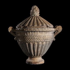 A Roman Marble Cinerary Urn
