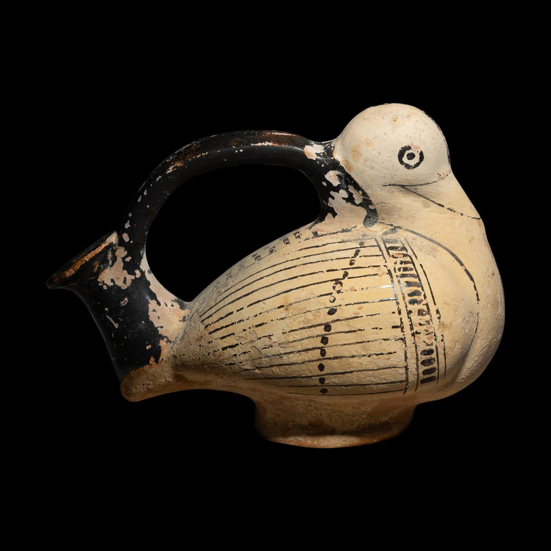 An Attic Terracotta Askos in the Form of a Duck (1 of 4)