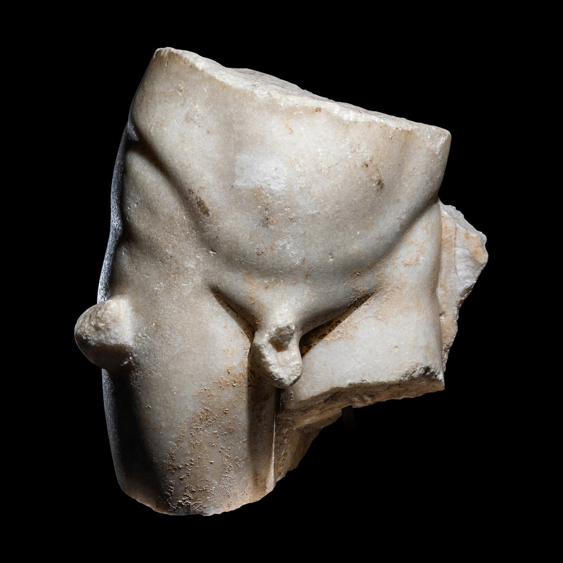 A Roman Marble Lower Torso of a Youth (1 of 5)