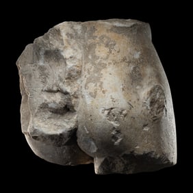 A Roman Marble Lower Torso Fragment