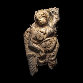 A Roman Bone Fragment with Fortuna