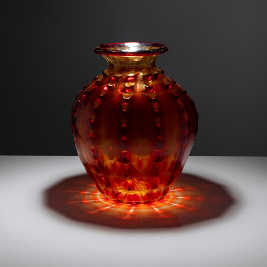 Attributed to Fratteli Toso, c. 1920, Italian vase (1 of 3)