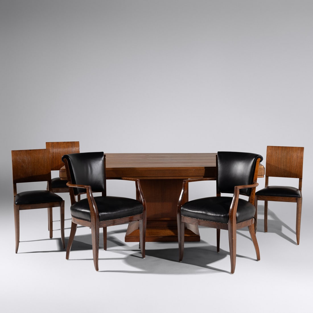 Art deco, Early 20th century, Dining table and chairs (1 of 3)