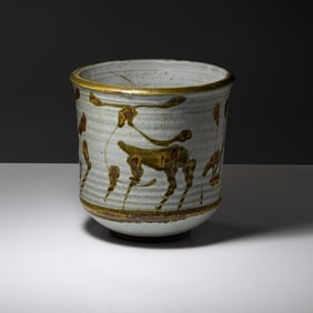 Peter Voulkos (American, 1924–2002) Production Ware vase, c. 1950