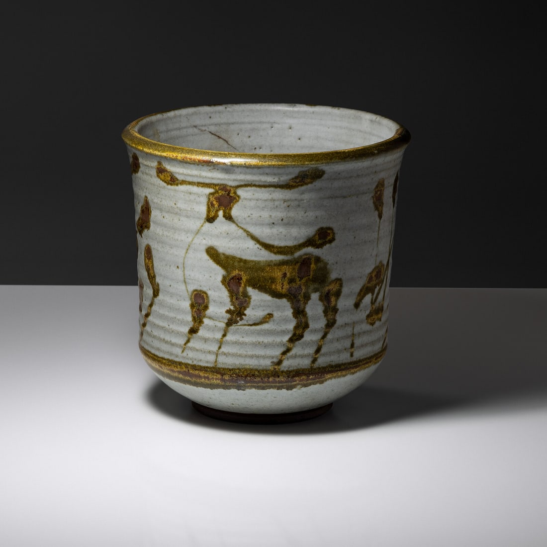 Peter Voulkos (American, 1924–2002) Production Ware vase, c. 1950 (1 of 4)