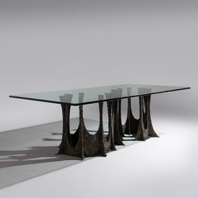 Paul Evans (American, 1931–1987) Stalagmite dining table, model PE-102 Paul Evans Studio for