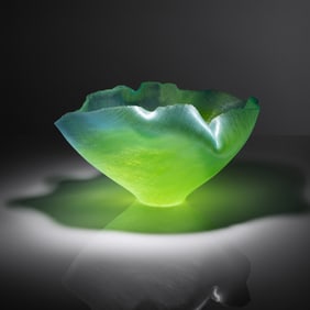 Toots Zynksy (American, b. 1951) Filet-de-verre vessel