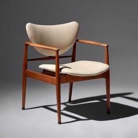 Finn Juhl (Danish, 1912–1989) Model 48 Arm Chair for Baker